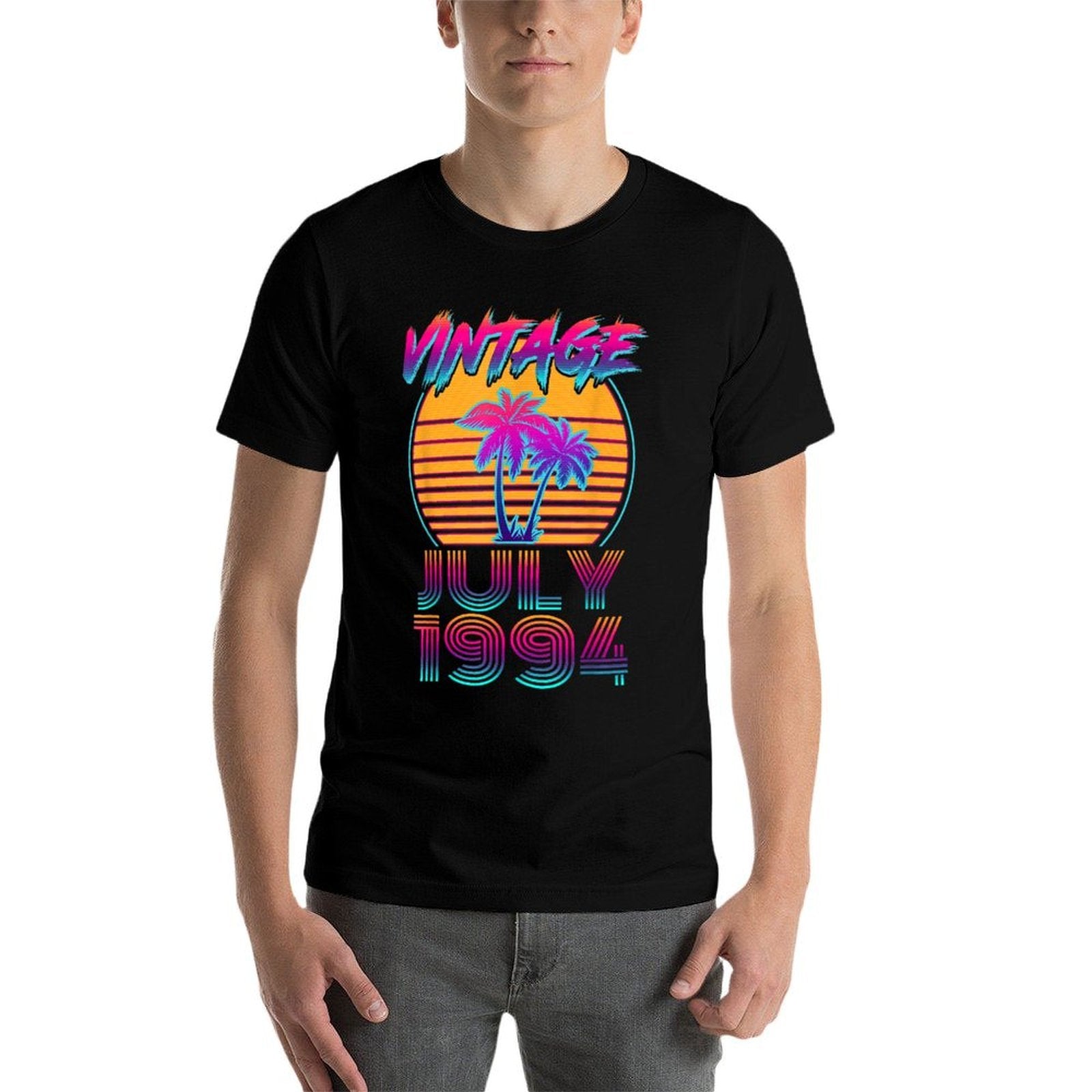 30 Years Old Retro Vintage 80s July 1994 30th Birthday  Vintage-inspired T-Shirt
