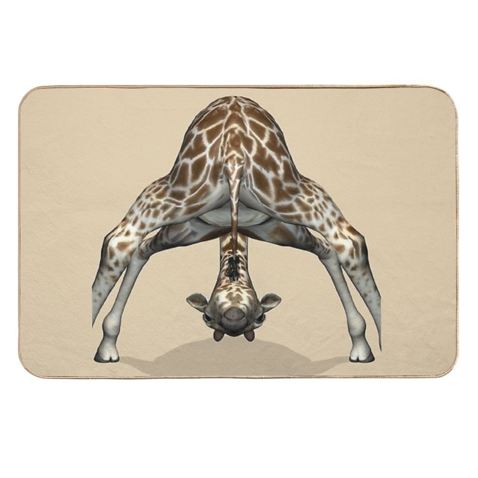 Childish Giraffe  Odorless Bath Mat