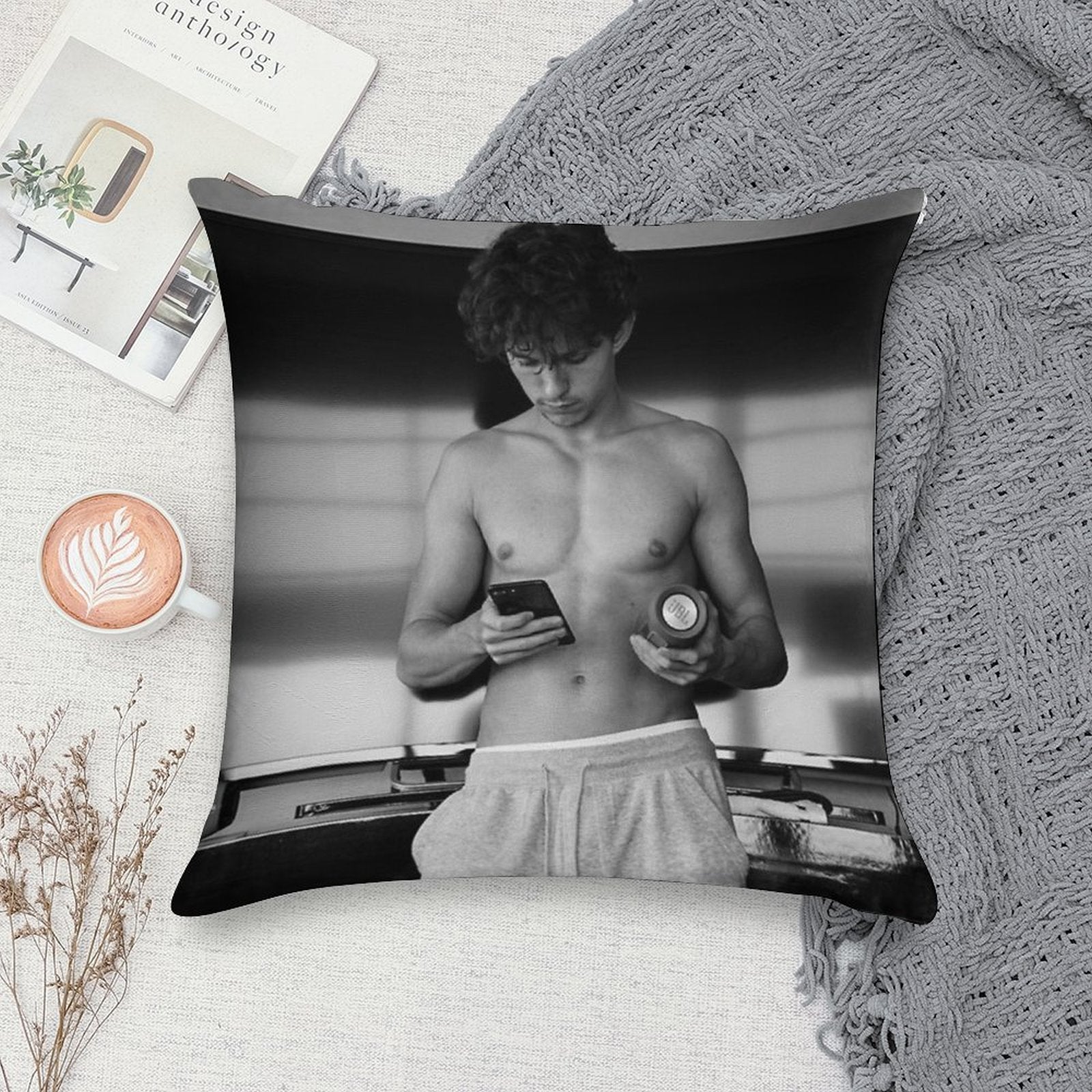 Tom Holland Soft Washable Throw Pillow
