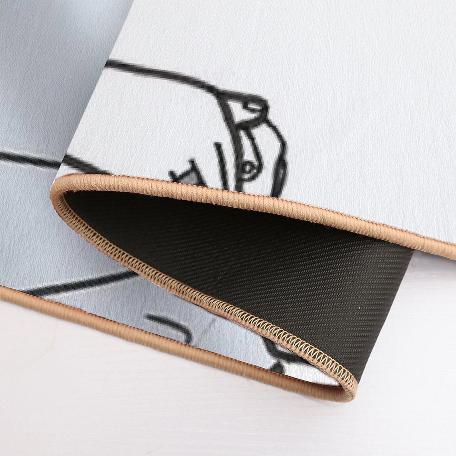 No Crying in Yachting  Non-Slip Bath Mat