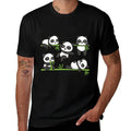 Cute Kawaii Panda Bear Panda Lover Men Women Kids  Stretchy T-Shirt