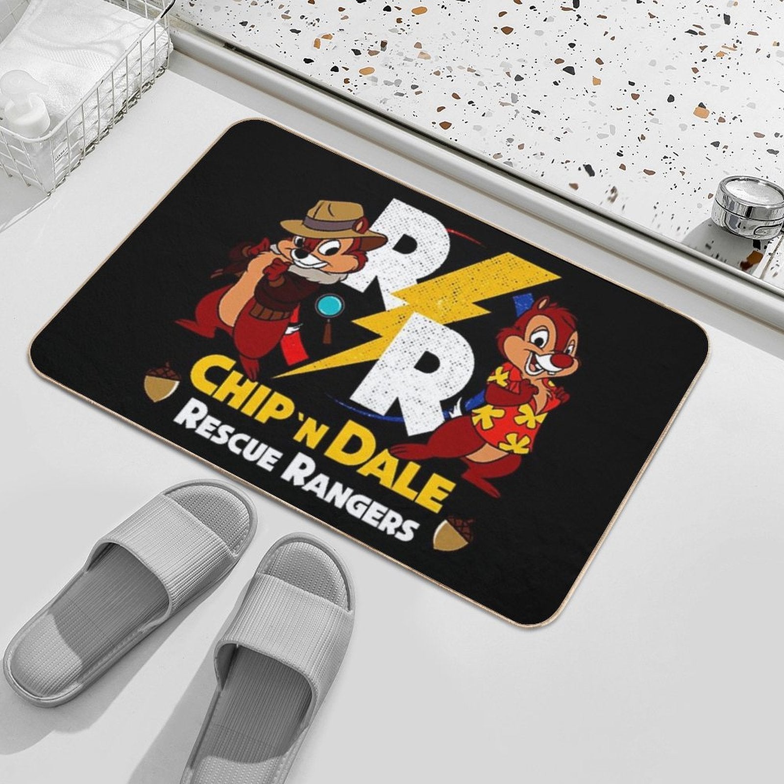 Rescue Rangers Classic  Rapid-Drying Bath Mat