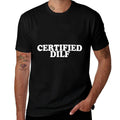 Certified Dilf Funny  Trendy Pattern T-Shirt