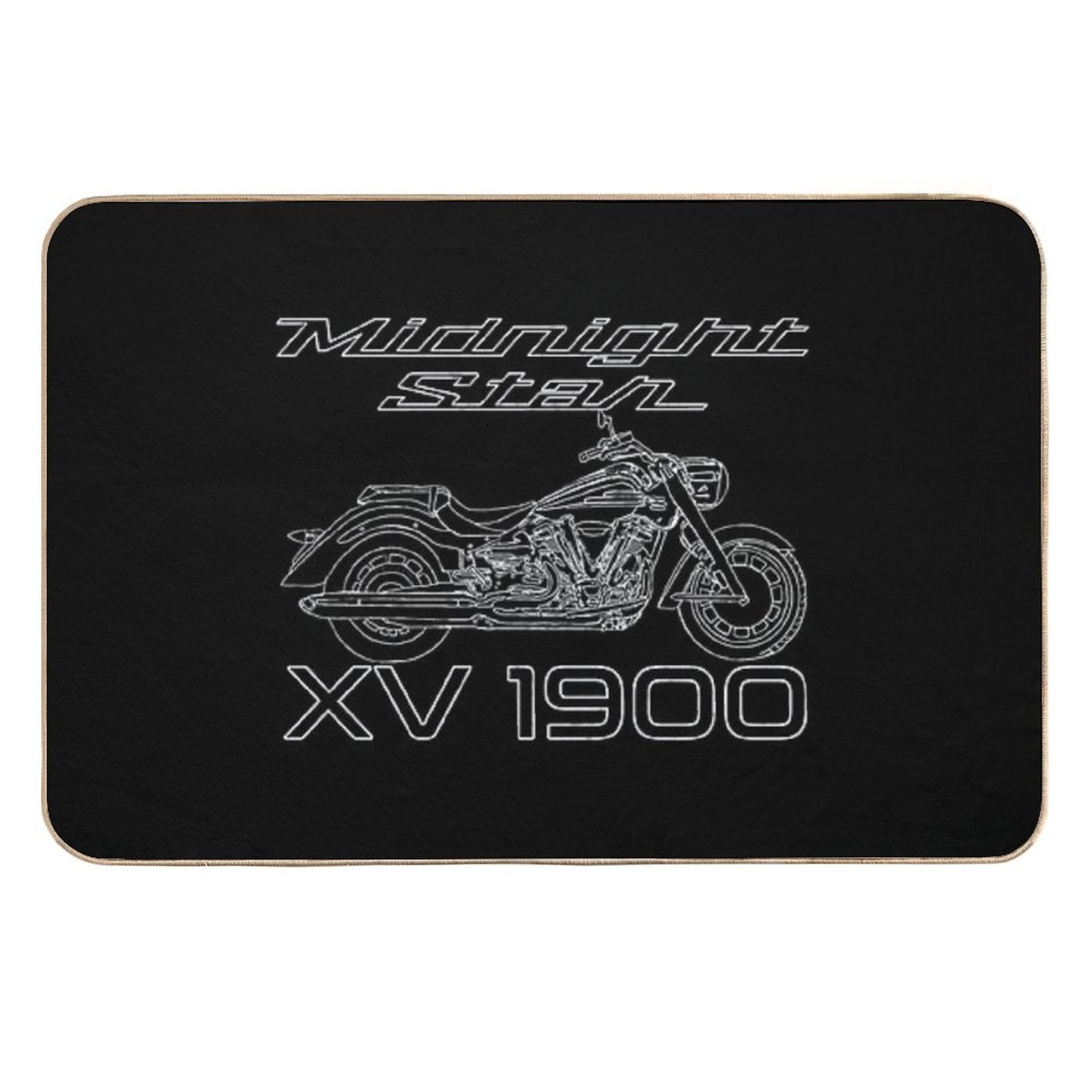 Midnight Star XV 1900 Bike  Odorless Bath Mat