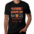 Womens Super Mario Bros 50th Birthday Game Over Vintage NES Screen  Eco-friendly Material T-Shirt