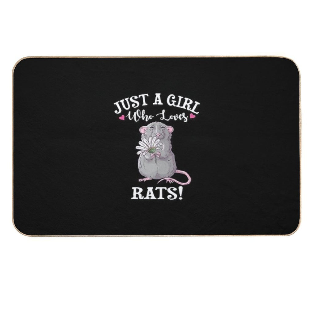 Pet Rat  Anti-Trip Bath Mat