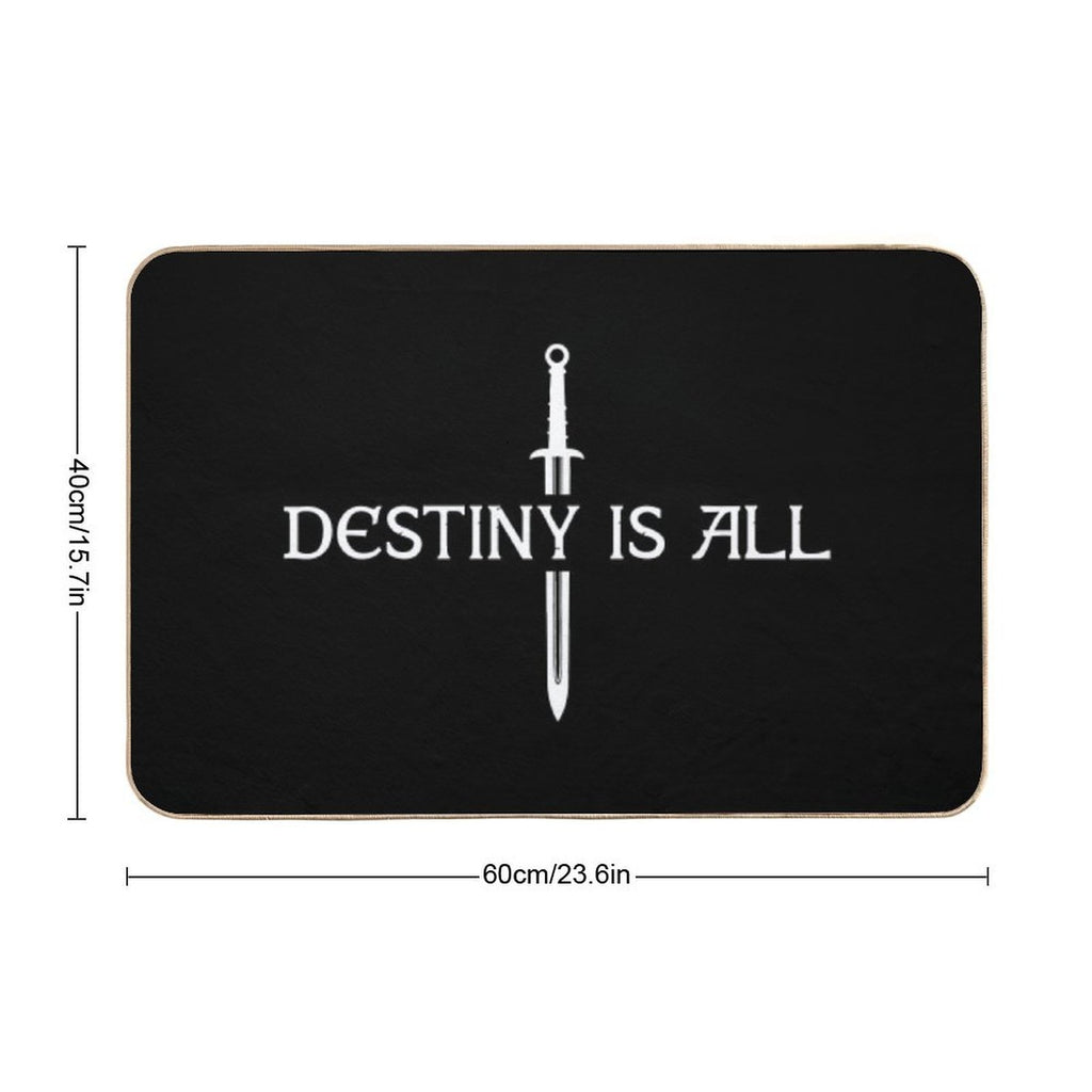 The Last Kingdom - Destiny Is All  Repositionable Bath Mat