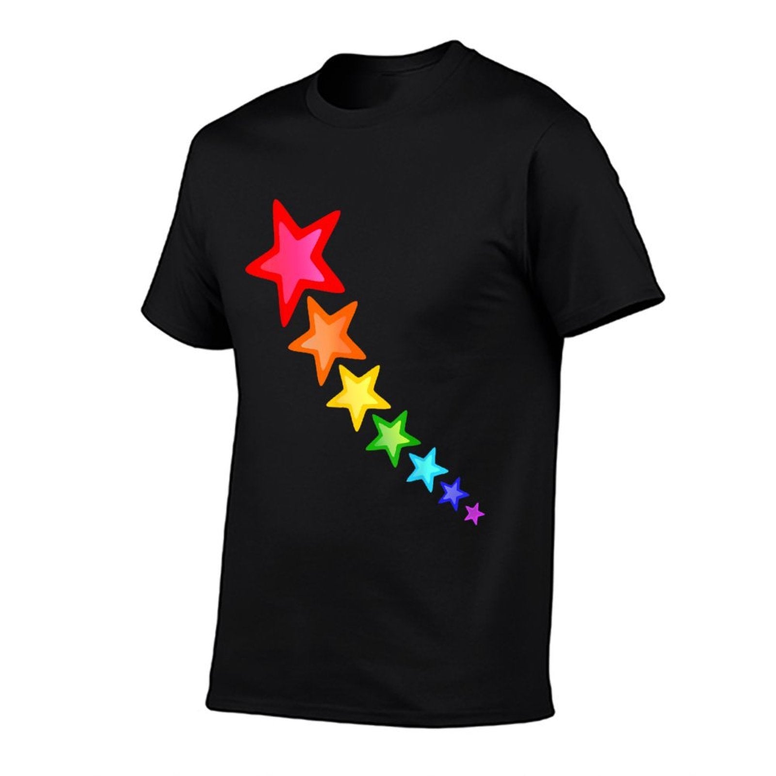 Rainbow Colors Stars  Relaxed-fit T-Shirt