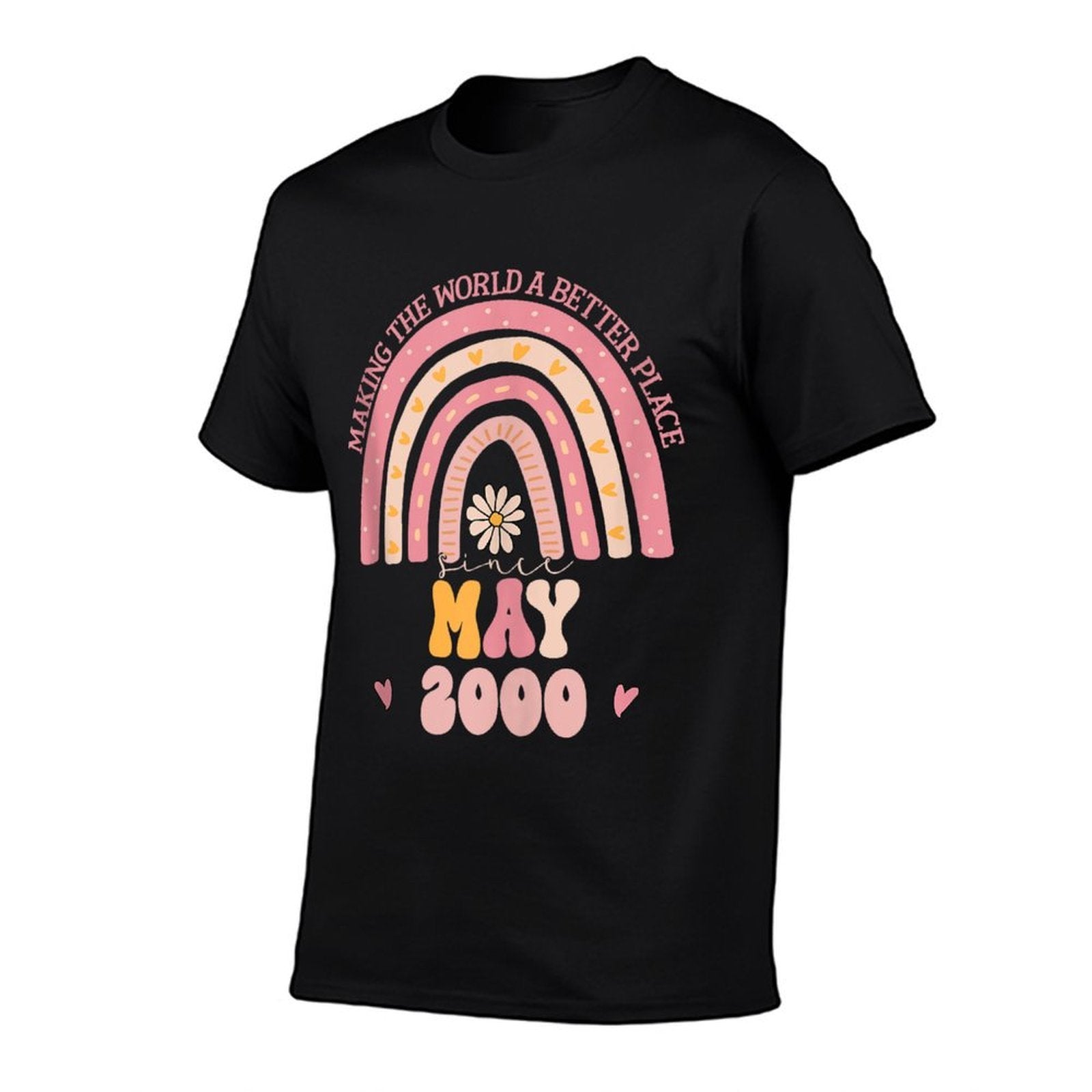 Turning 25 Retro May 2000 25th Birthday for Women Comfortable T-Shirt