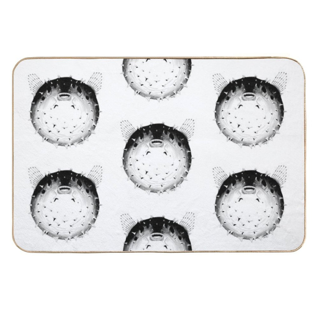 Puffer Fish  Versatile Bath Mat