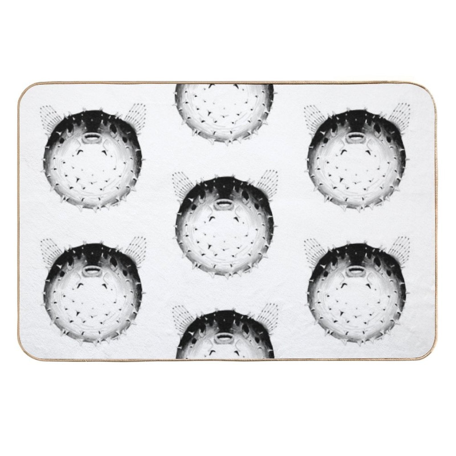 Puffer Fish  Versatile Bath Mat