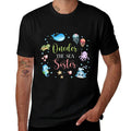 Sister Under Sea Birthday Party Ocean Sea Animals Themed  Odor-resistant T-Shirt