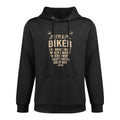 I’m A Biker I Do What I Want Funny Motorcycle Rider Men Customizable Surface Hoodie