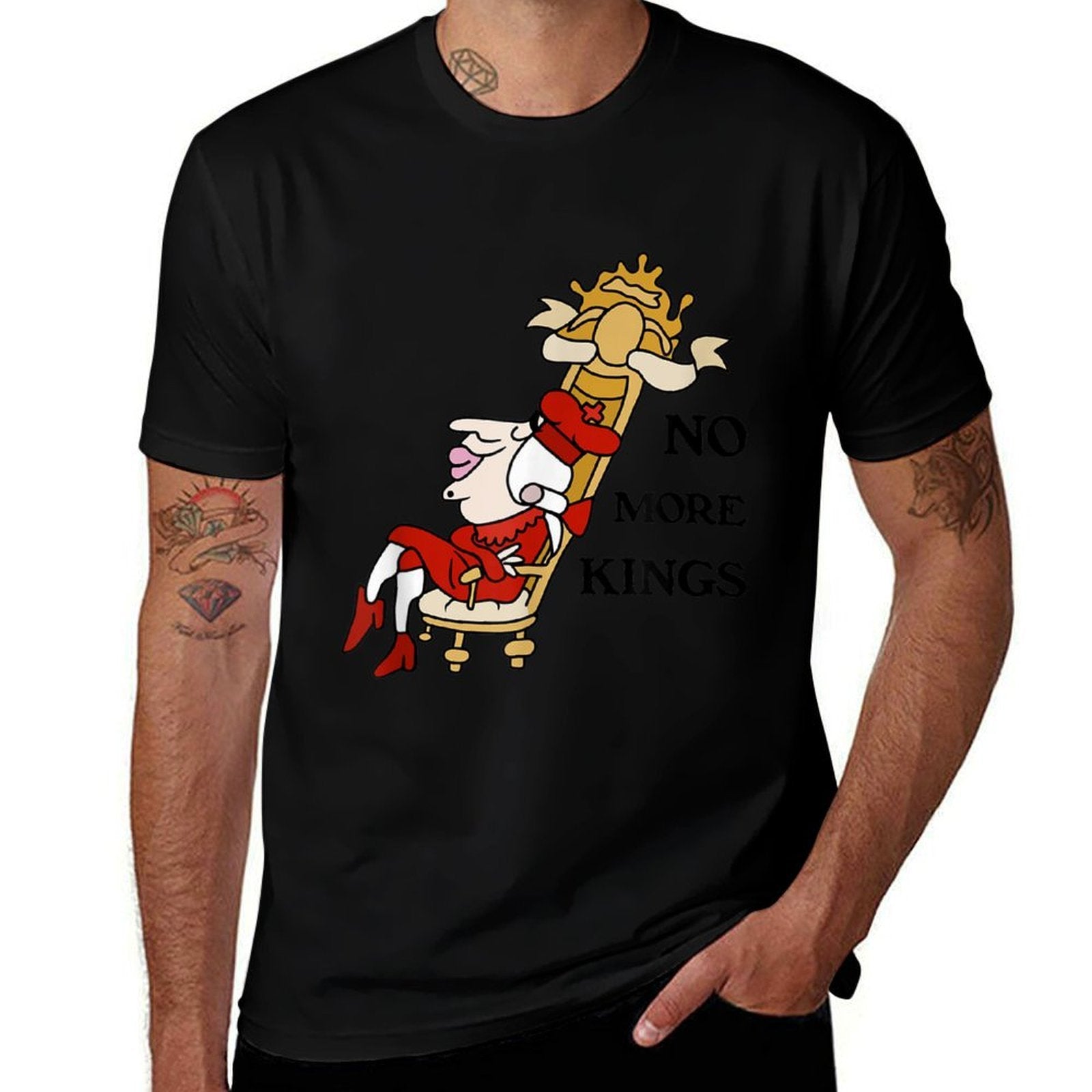 No More Kings  Wrinkle-resistant T-Shirt