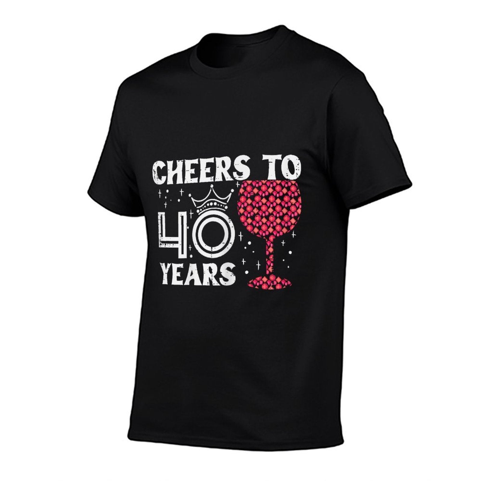 Cheers To 40 Years Forty 40th Birthday Party 40 Bday Women  Breathable T-Shirt