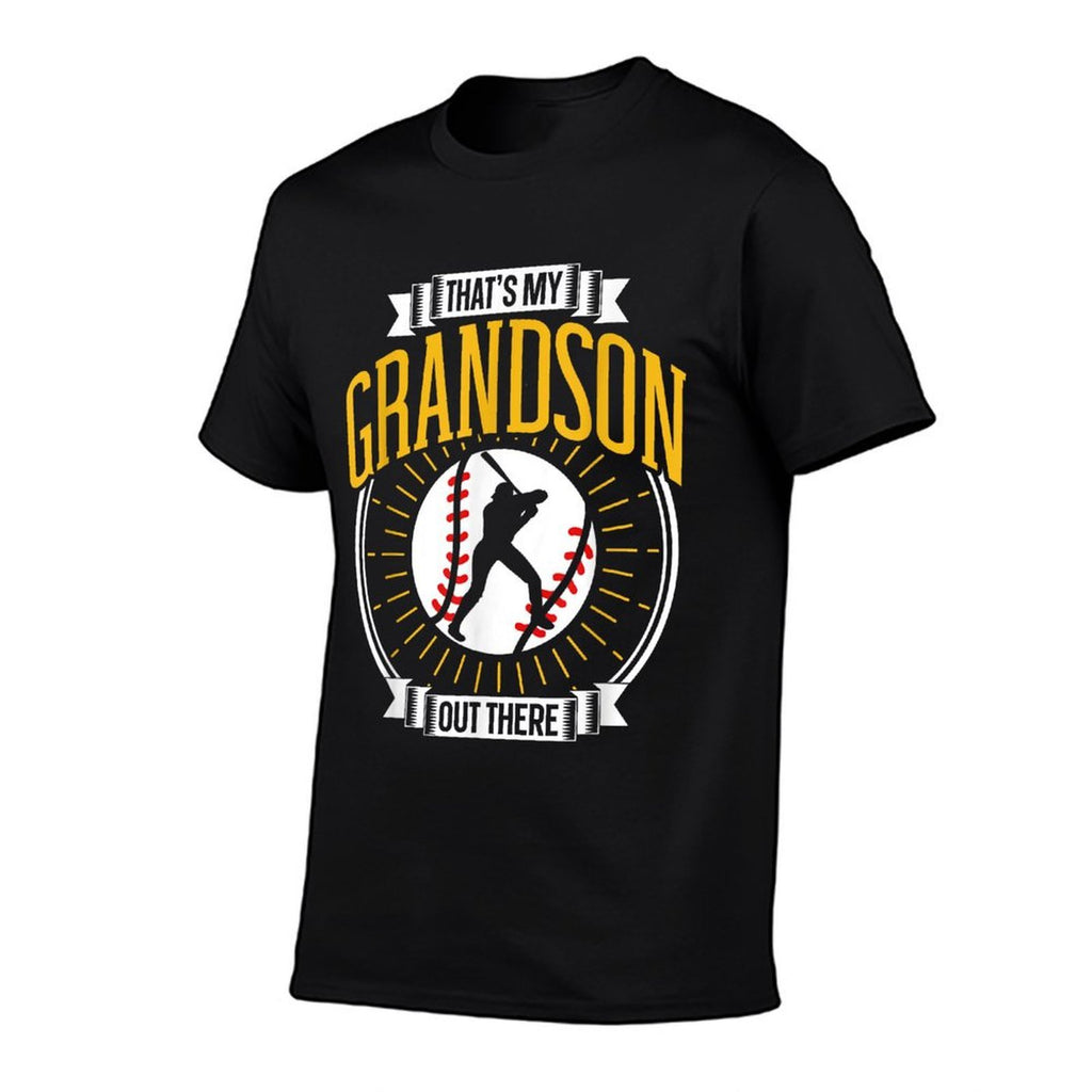 Thats My Grandson Out There Baseball Sports Hobby Athlete  Lightweight T-Shirt