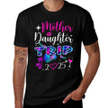 Mother Daughter Trip 2025 Family Vacay Mom Matching  Polyester Blend T-Shirt