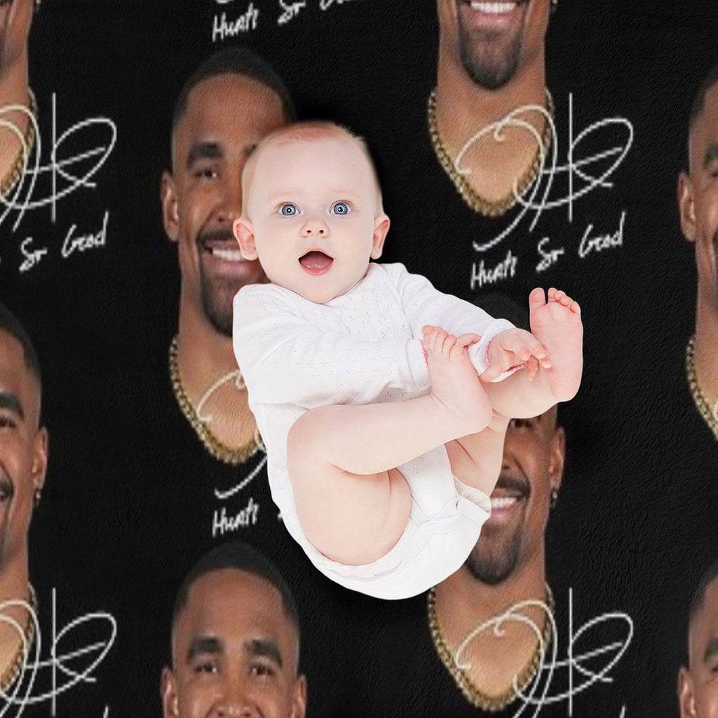 Jalen Hurts So Good Vintage 90s Machine-washable Throw Blanket