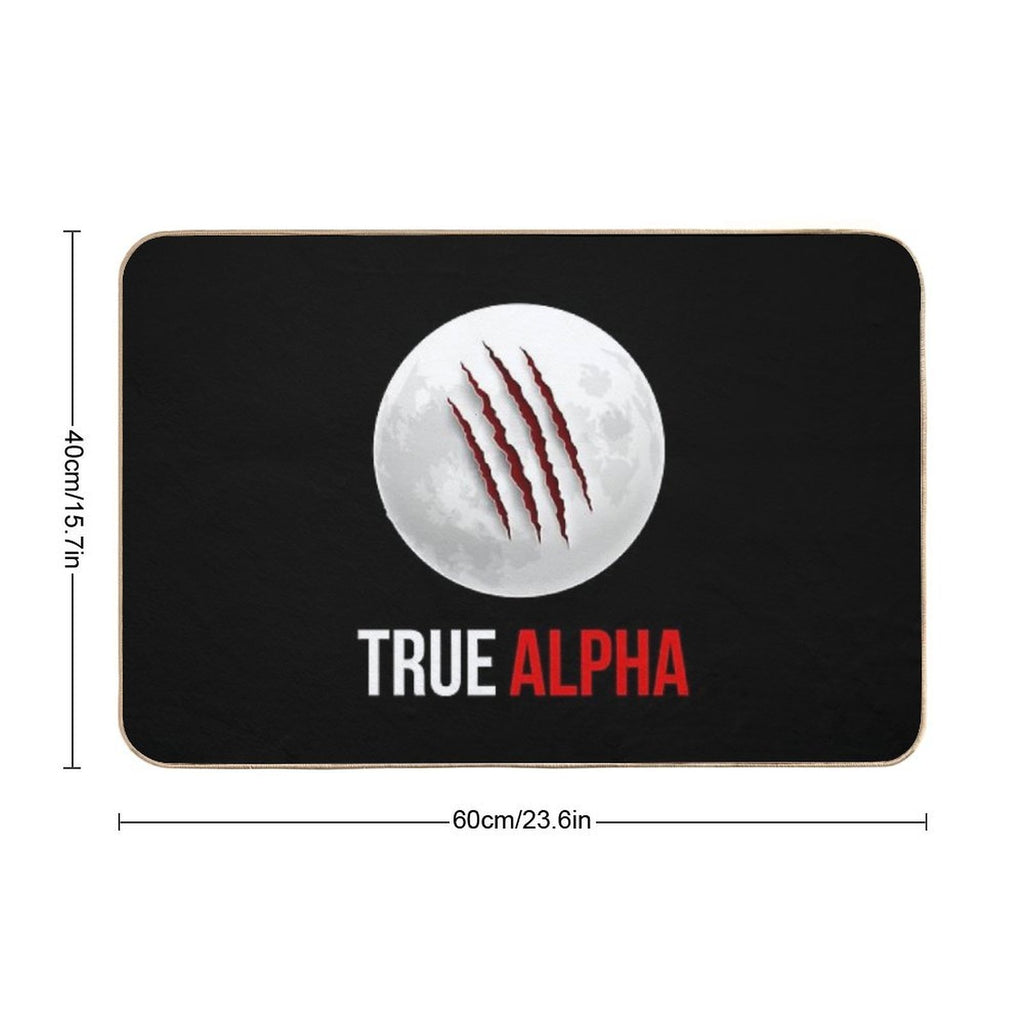 TRUE ALPHA  Stain-Proof Bath Mat