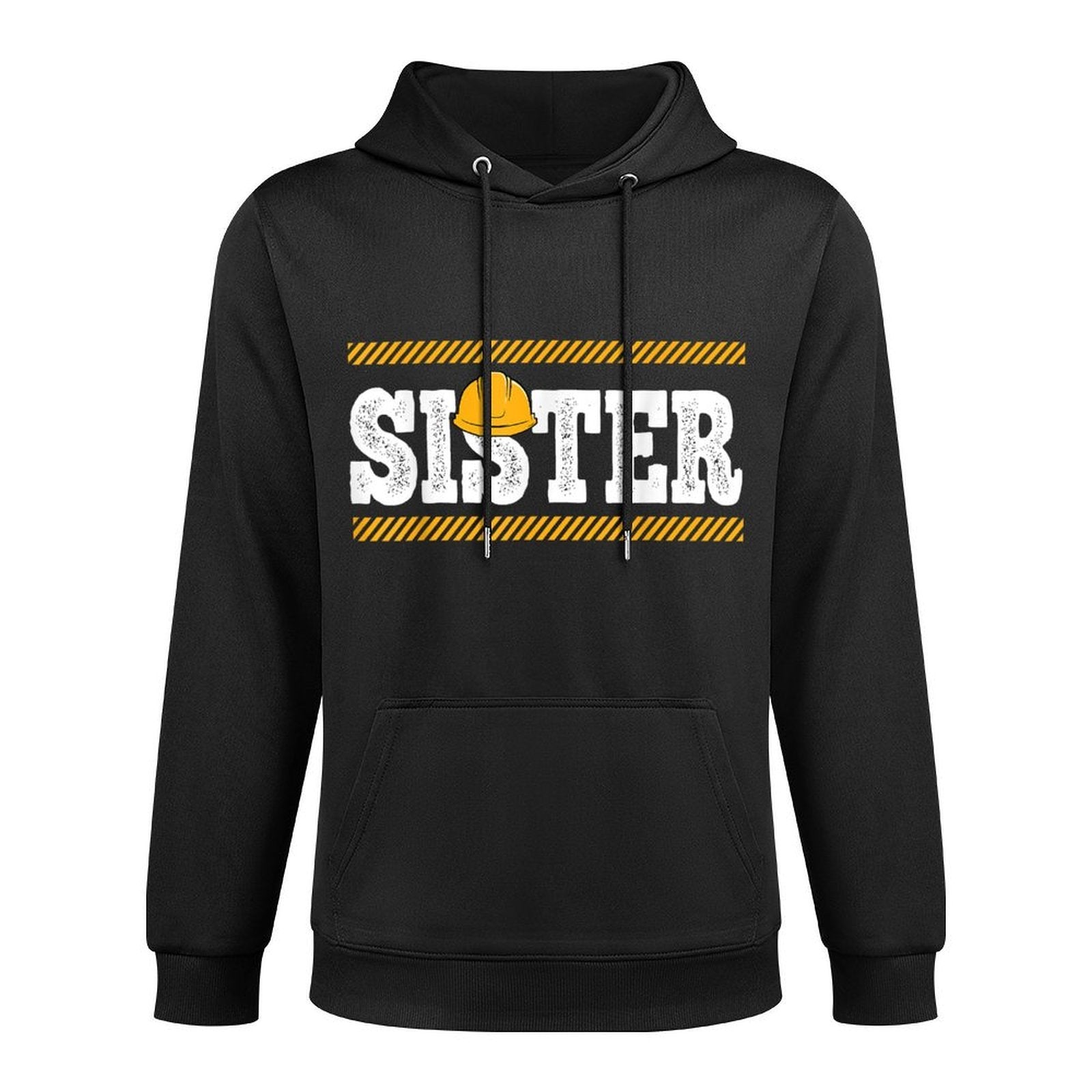 Funny Sister Construction Excavator Kids Boy Matching Family Moisture-Wicking Hoodie