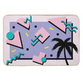 Memphis Pattern 22 - Retro 90s  80s  Multi-Purpose Bath Mat