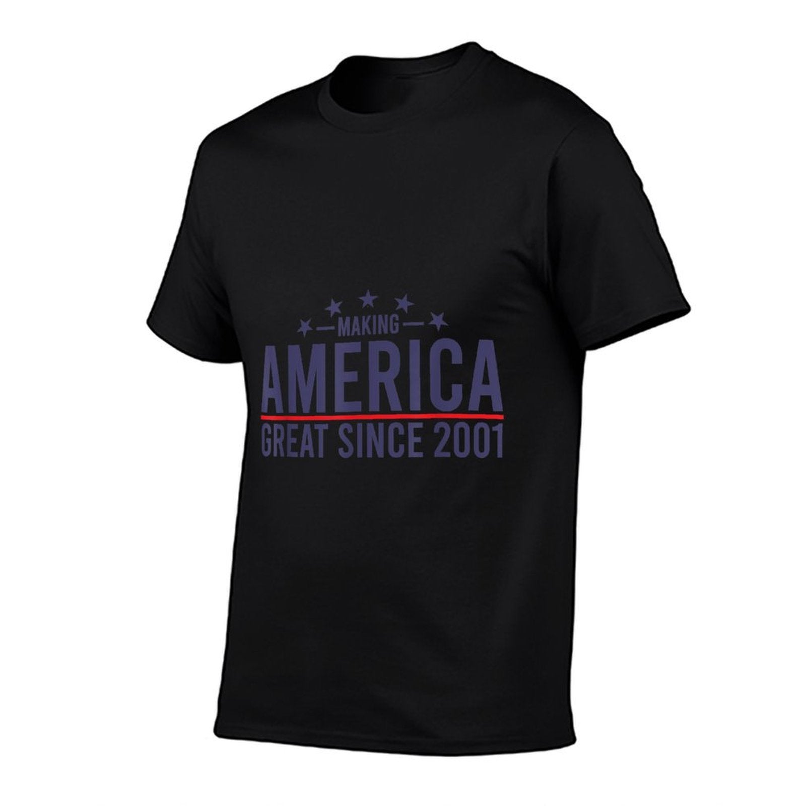 Funny Making America Great Since 2001 Design, 21st Birthday  Oversized Silhouette T-Shirt