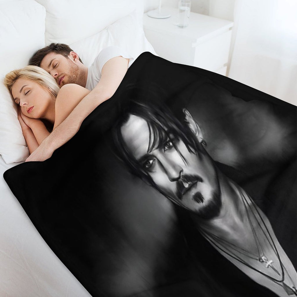 Johnny Sustainable Throw Blanket