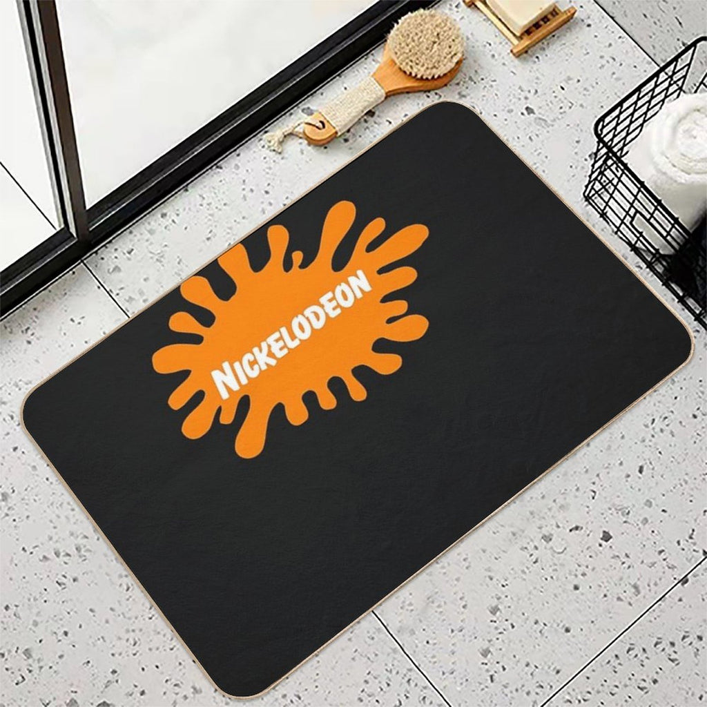 Nickelodeon Logo Classic T Shirt  Repositionable Bath Mat
