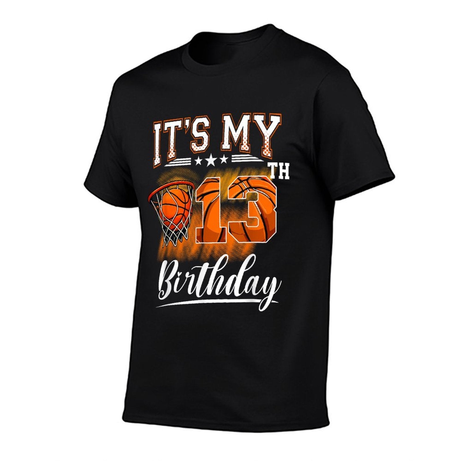 It's My 13th Birthday Basketball Theme 13 Years Old Birthday  Classic T-Shirt