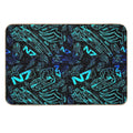 Paragon Shepard Pattern  Effect Mass Gaming Gamer Sci-Fi  Easy To Clean Bath Mat