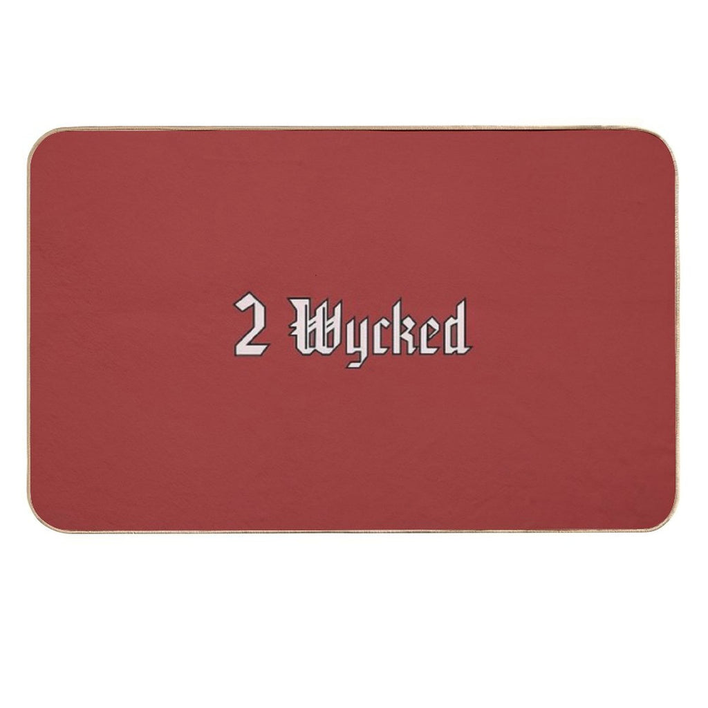 2 Wycked  Rapid-Drying Bath Mat
