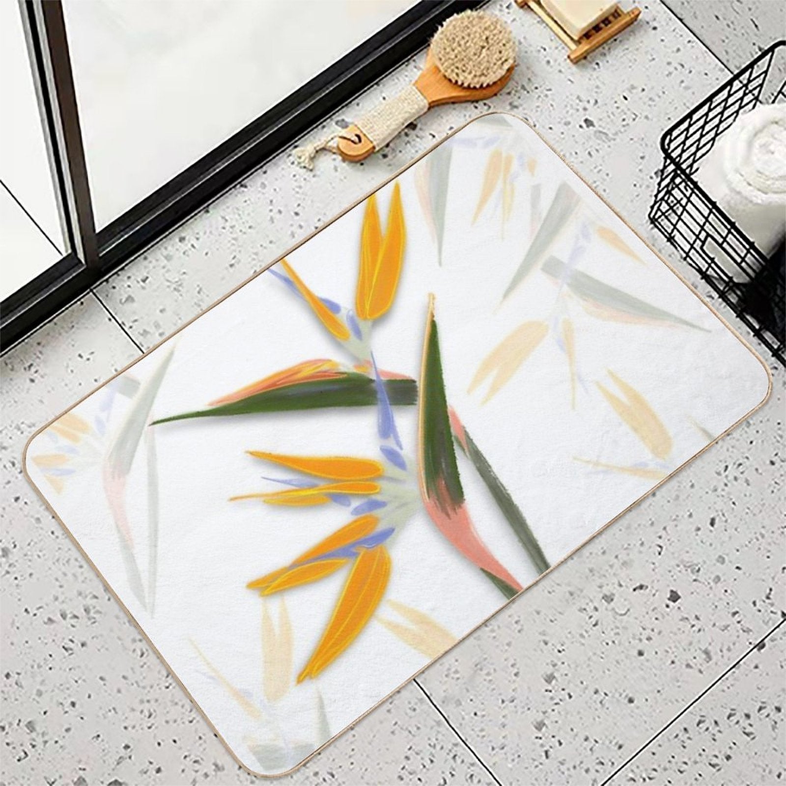 Bird of Paradise  Toxin-Free Bath Mat