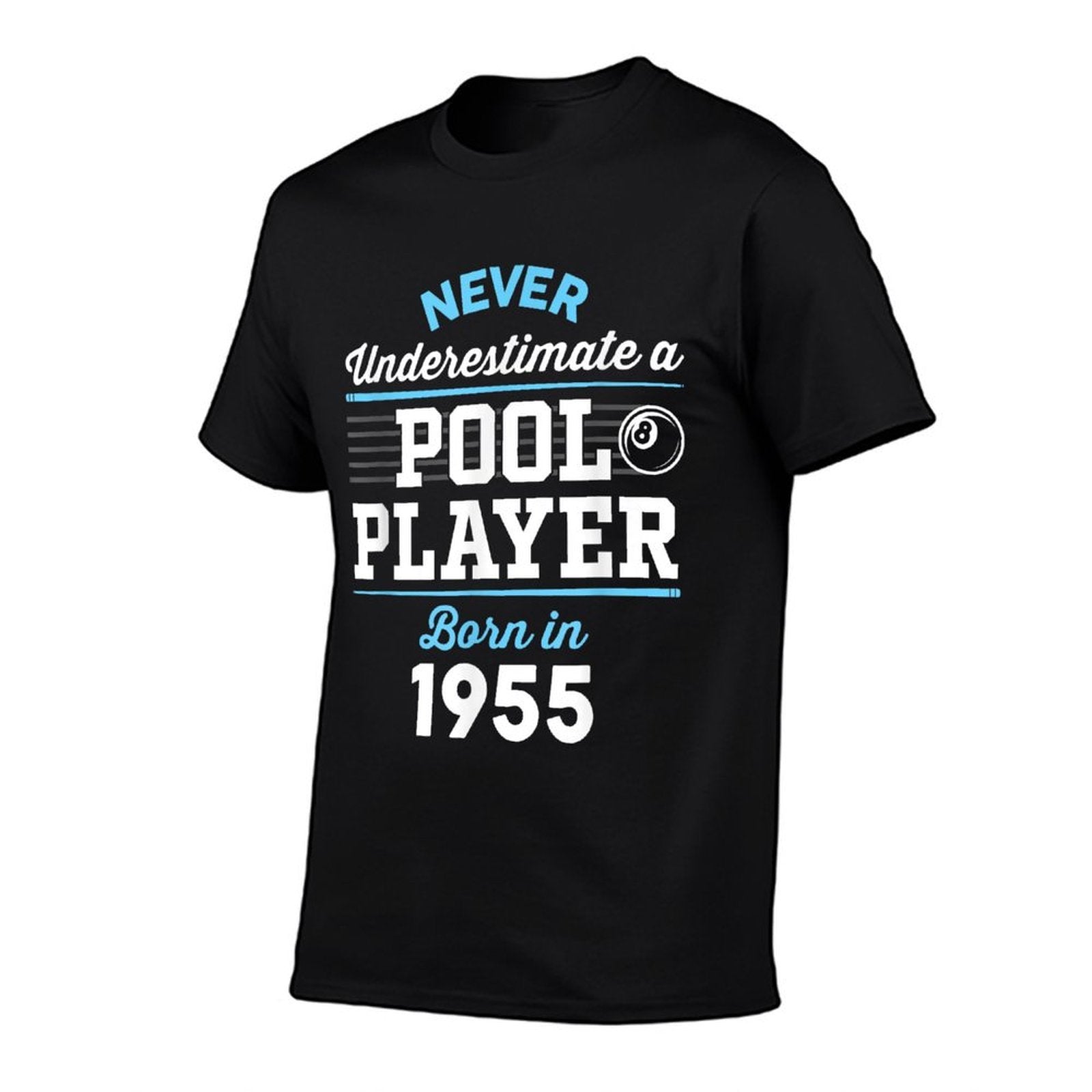 70 Year Old Billiard And Pool Player 70th Birthday  Trendy Pattern T-Shirt
