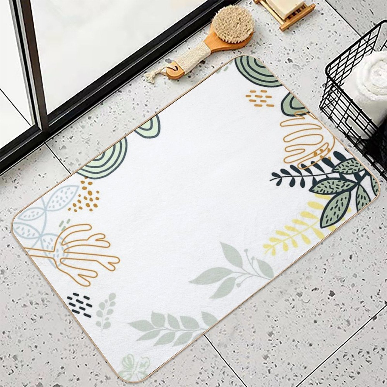 Spring Is Here  Anti-Trip Bath Mat