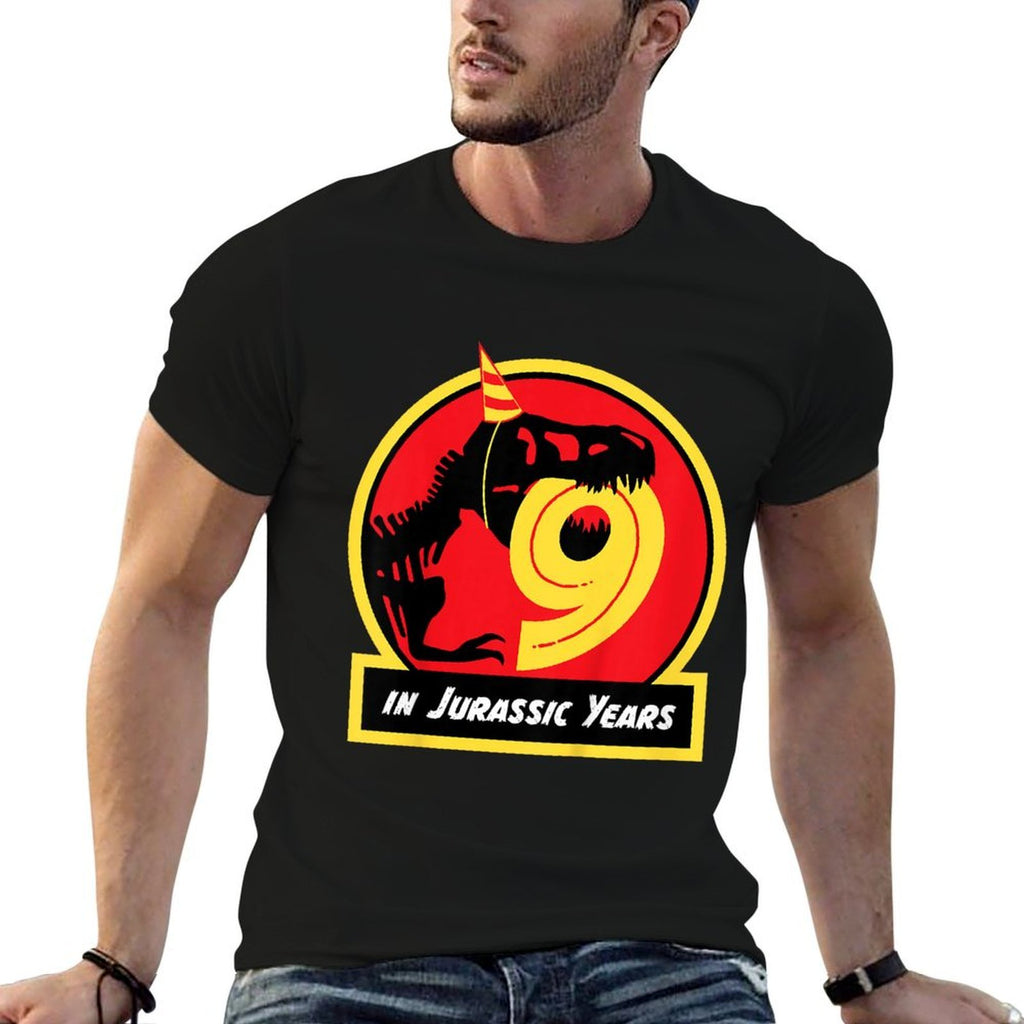 Kids Birthday Dinosaur 9 Year Old Jurassic T-rex  Affordable Price T-Shirt