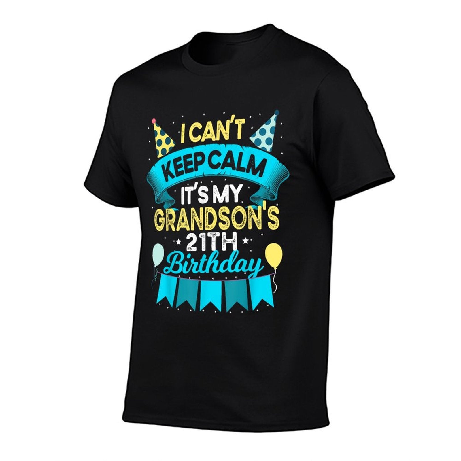 21 Years Old Grandson Gift It's My Grandson 21th Birthday  Eco-friendly Material T-Shirt