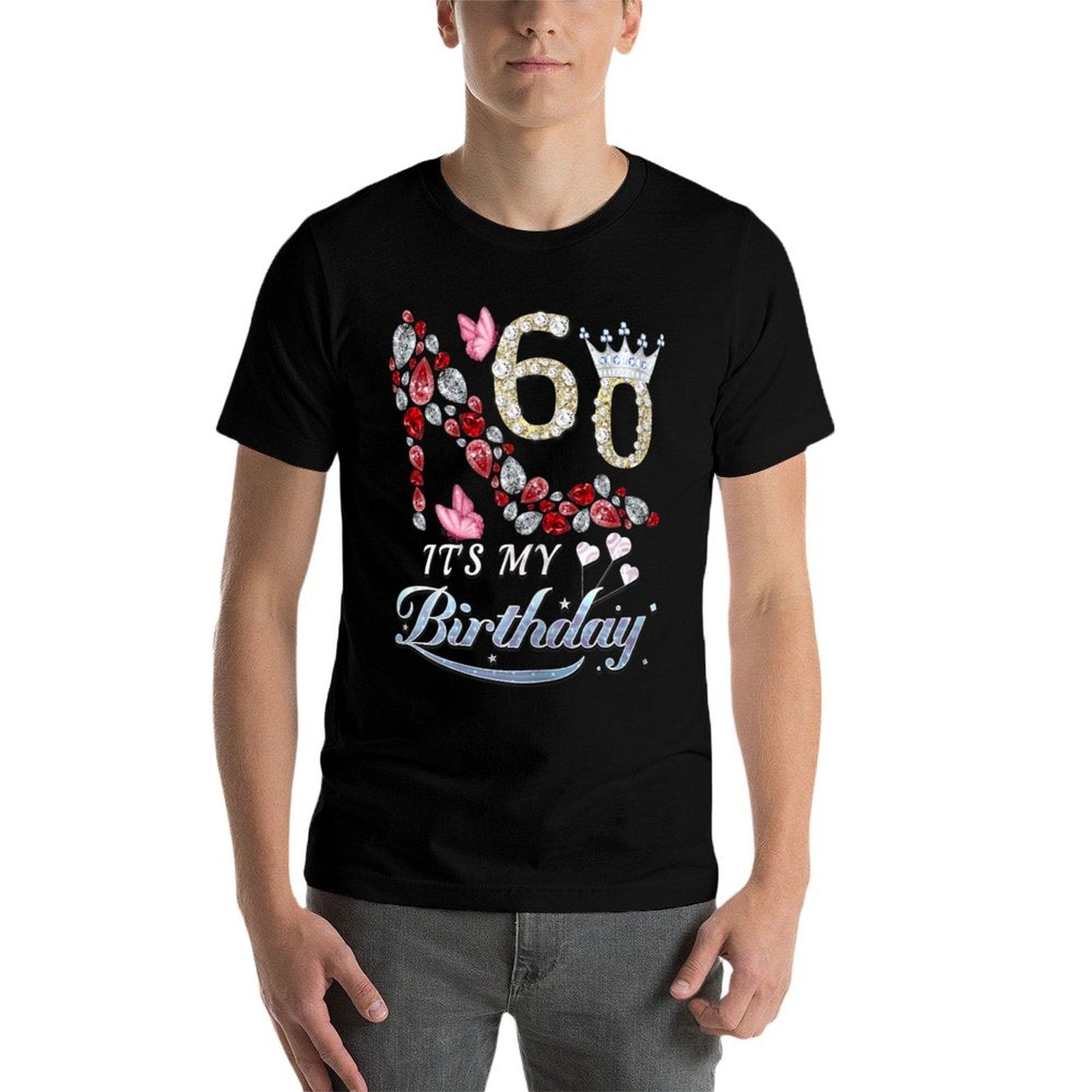 It's My 60th Birthday, 60 Years Old, 60th Birthday Queen  Stretchy T-Shirt