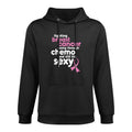 Fighting Breast Cancer Meme for Chemo Patients  Funny Gift Kangaroo Pocket Hoodie