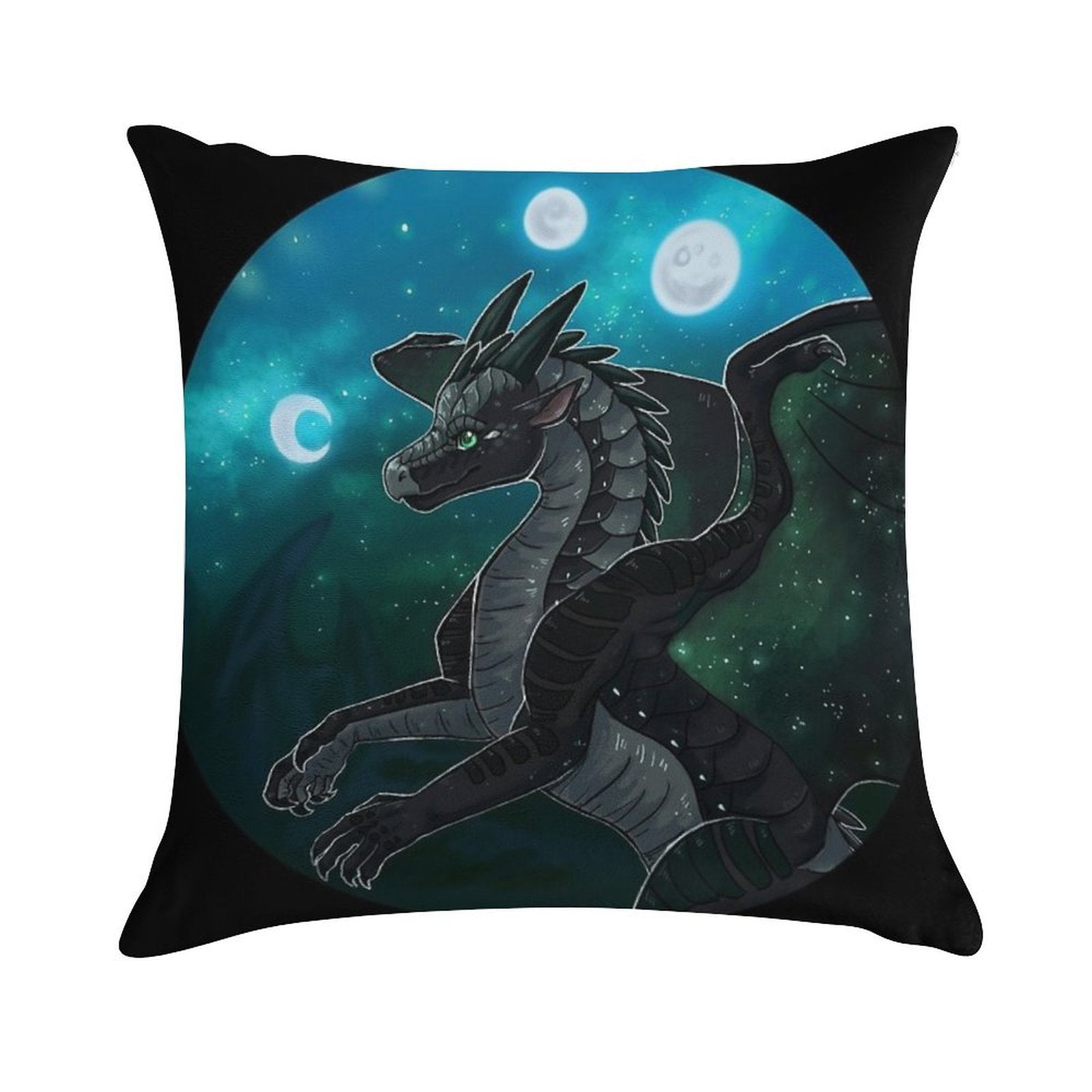 Wings of Fire - Moonwatcher Soft Warmth Comfort Throw Pillow