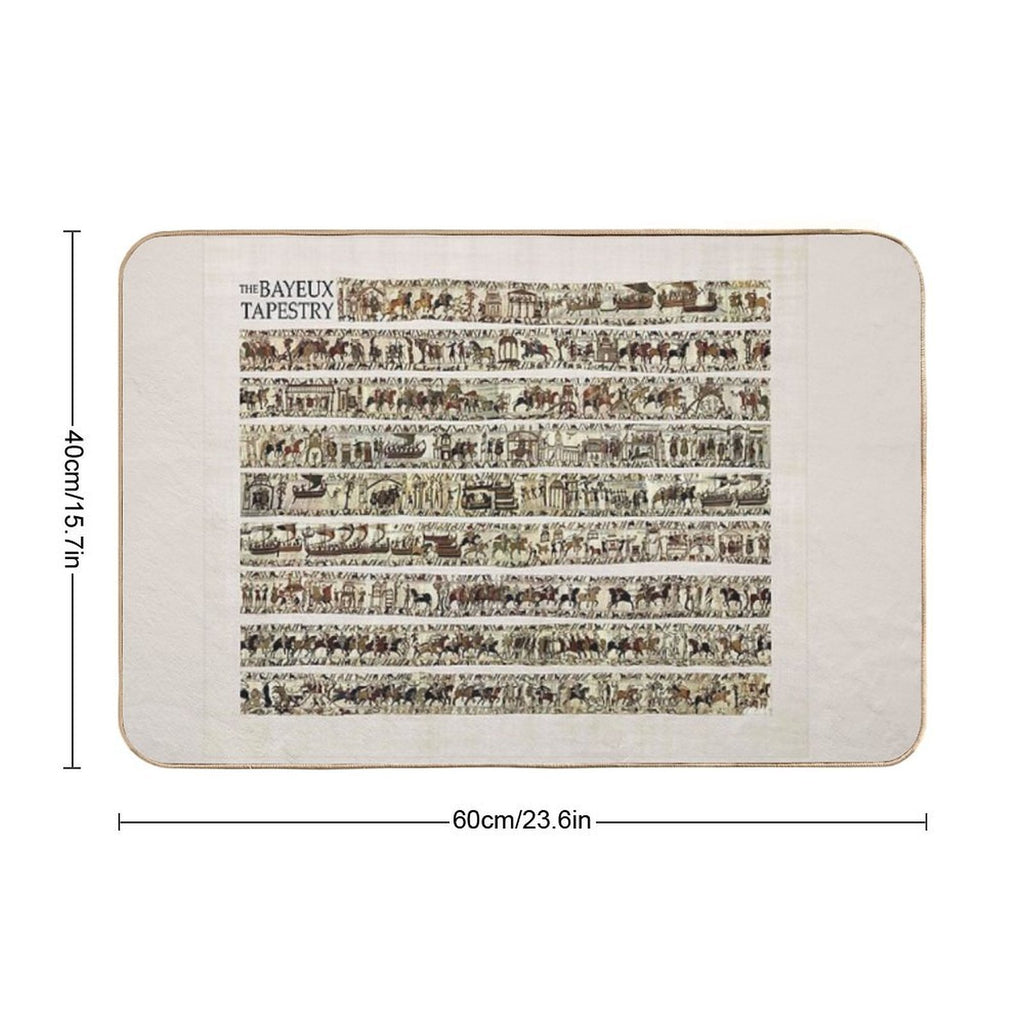 The COMPLETE Bayeux Tapestry  Versatile Bath Mat