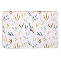 Colorful Branches  Fade-Resistant Bath Mat