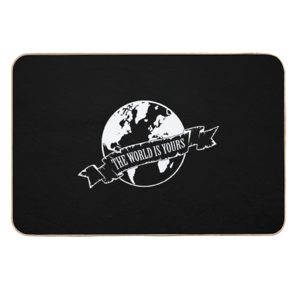 The World Is Yours, Tony  Non-Slip Bath Mat