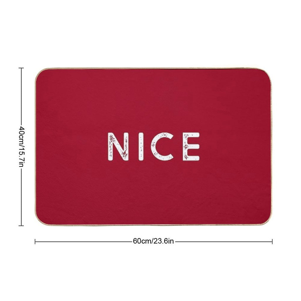Nice  Dirt-Trapping Bath Mat