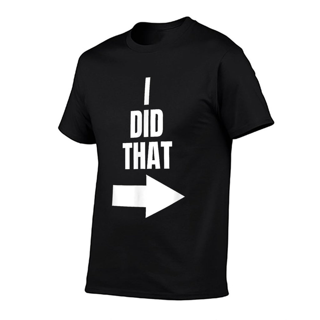 Mens I Did That Pregnant Dad  Trendy Pattern T-Shirt