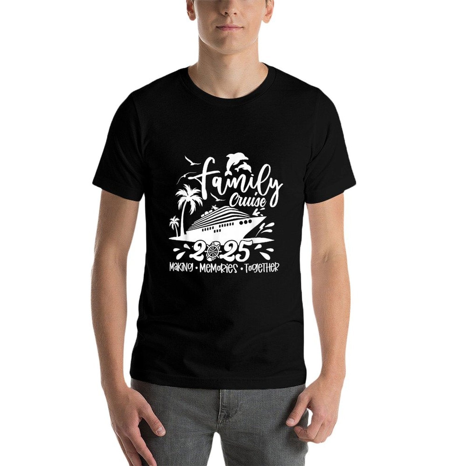 Family Cruise 2025 Making Memories Together Summer Trip  Versatile T-Shirt
