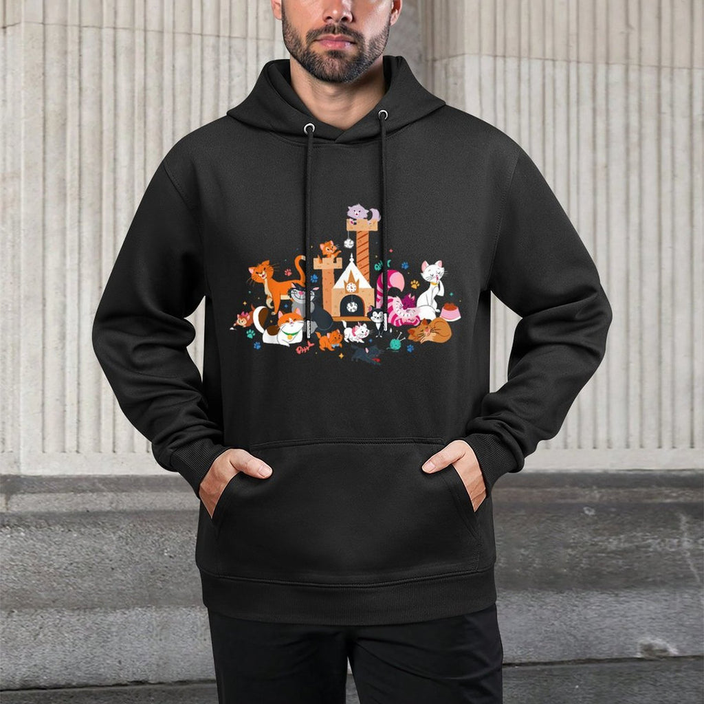 Disney Cats Kitten Friends Shape Retention Hoodie