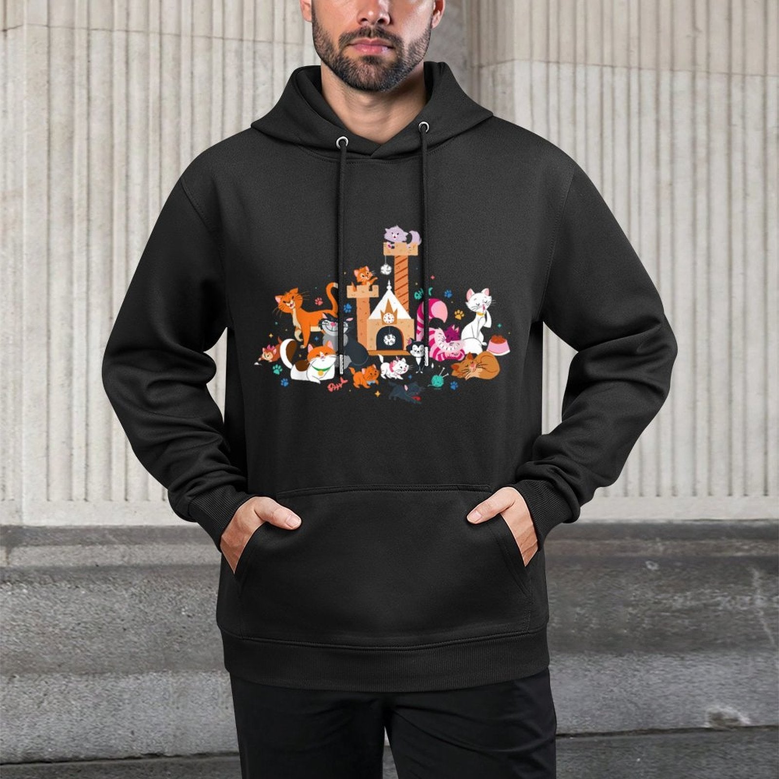 Disney Cats Kitten Friends Shape Retention Hoodie