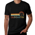 OLDOMETER 50 Funny for 50th Birthday 50th Years Old  Easy-care T-Shirt