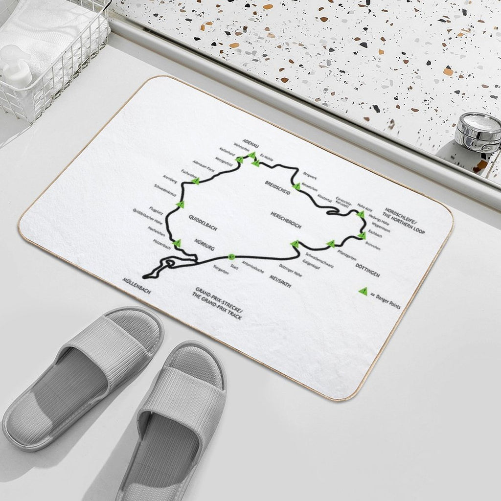 The Green Hell  Non-Slip Bath Mat