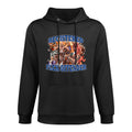 Denchs Mens Modern Humorous Party Style Black Flex Offender Casual Wear Hoodie